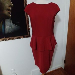 Massimo brand peplum dress